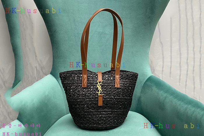 ★미러급★입생로랑 라피아 가죽 PANIER 스몰 백 685618