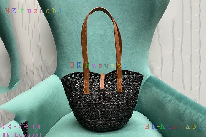 ★미러급★입생로랑 라피아 가죽 PANIER 스몰 백 685618