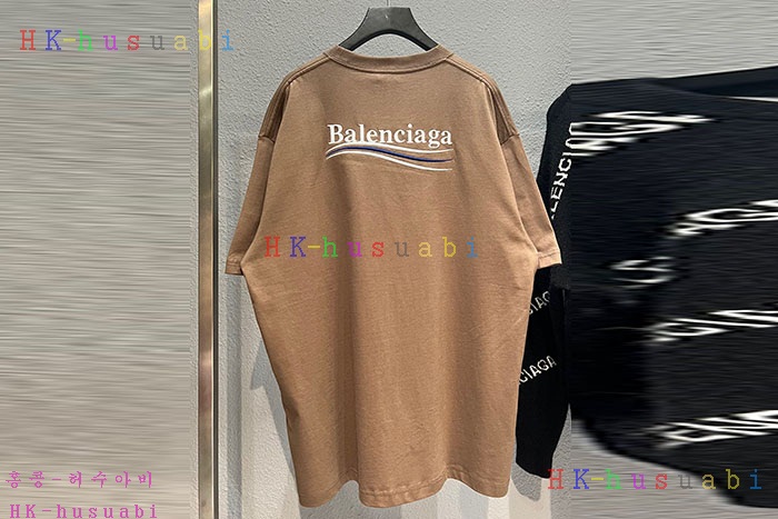 NEW 발렌시아가 반팔티 신상 B 95280257
