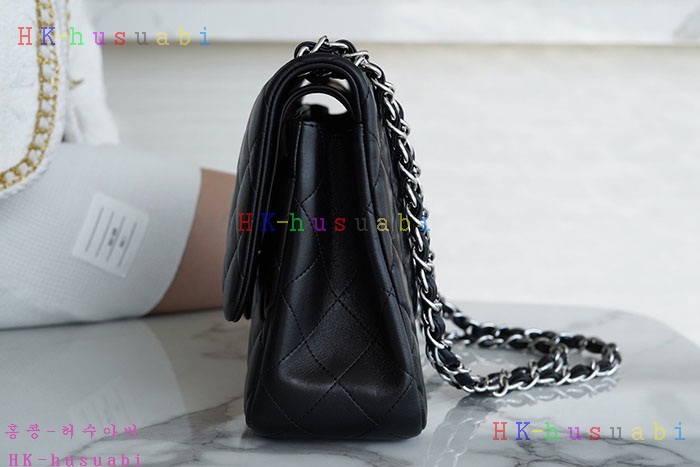 ★미러급★샤넬 클래식 플랩백 A58600 램스킨실버