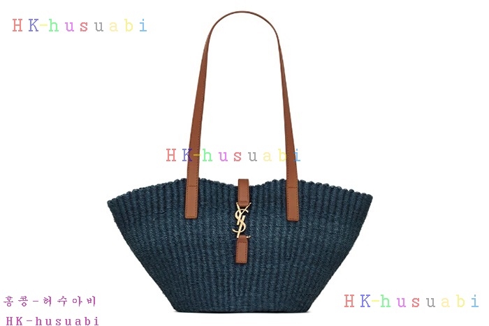 ★미러급★입생로랑 라피아 가죽 PANIER 스몰 백 685618