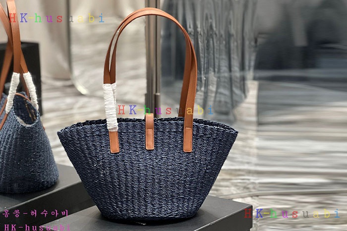 ★미러급★입생로랑 라피아 가죽 PANIER 스몰 백 685618