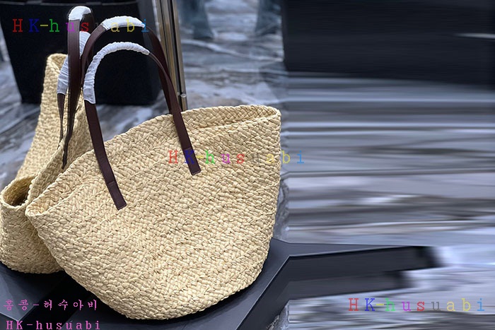 ★미러급★입생로랑 PANIER 라피아 토트 693242