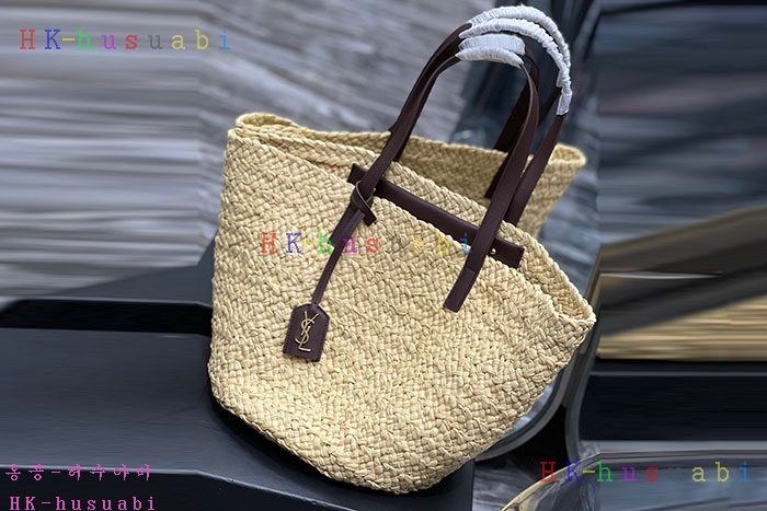 ★미러급★입생로랑 PANIER 라피아 토트 693242