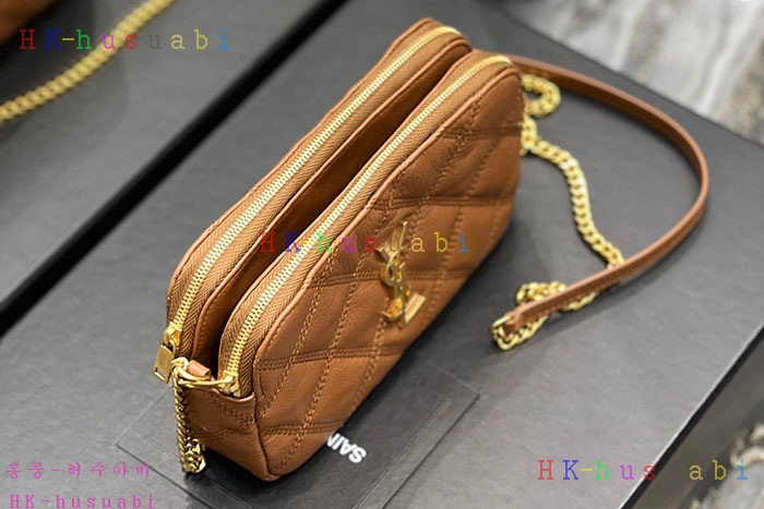 ★미러급★입생로랑 베키 더블지퍼 체인백 SL 608941-3