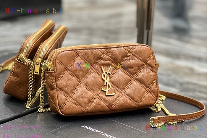 ★미러급★입생로랑 베키 더블지퍼 체인백 SL 608941-3