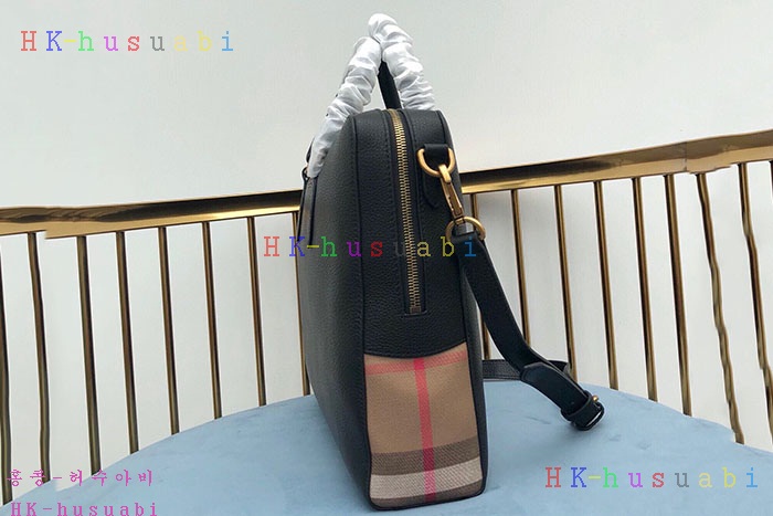 ★미러급★버버리 레더 브리프케이스 855551