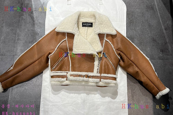 NEW 발망 무스탕자켓 신상 B 666520