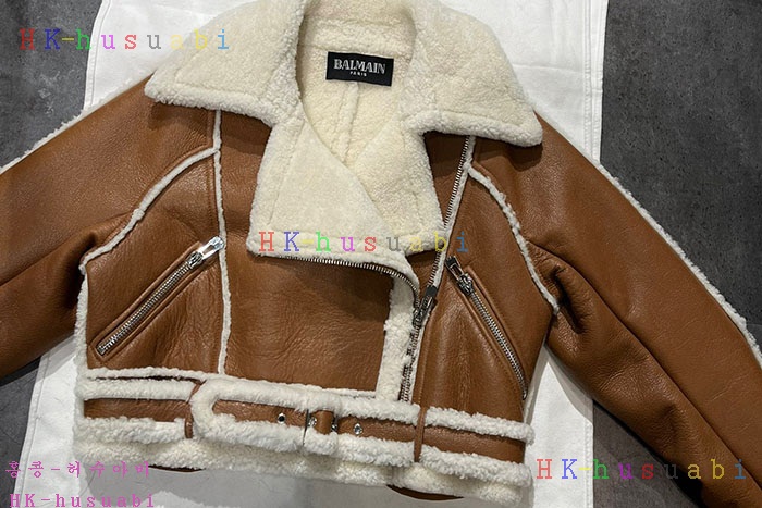 NEW 발망 무스탕자켓 신상 B 666520