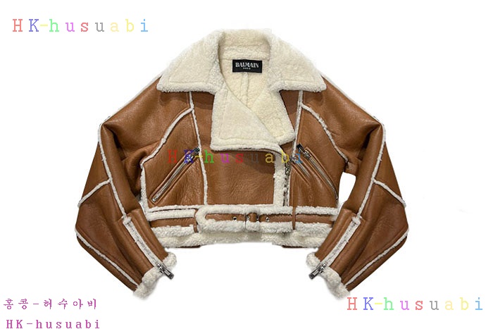 NEW 발망 무스탕자켓 신상 B 666520