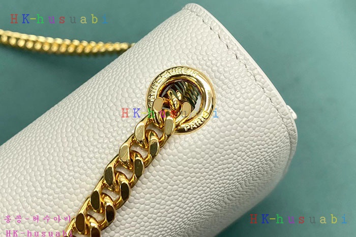 ★미러급★ 입생로랑 YSL 모노그램 미디엄 체인 숄더백 364021-3