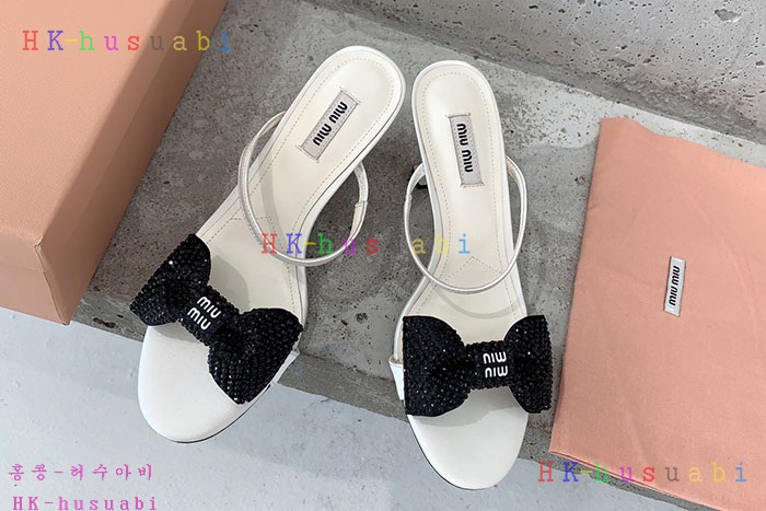 NEW 미우미우 신발 신상 MU 724111