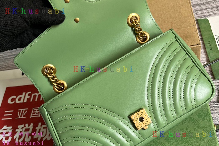 ★미러급★구찌 GG 마몽 스몰 마틀라세 숄더백 443497