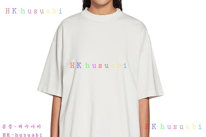 NEW 발렌시아가 반팔티 신상 B 857201
