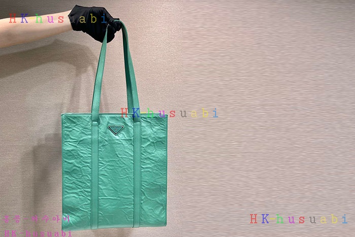 ★미러급★프라다 스몰 앤티크 나파 가죽 토트백 1BG459-2