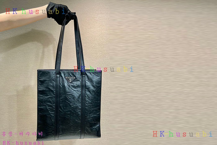 ★미러급★프라다 스몰 앤티크 나파 가죽 토트백 1BG459-4