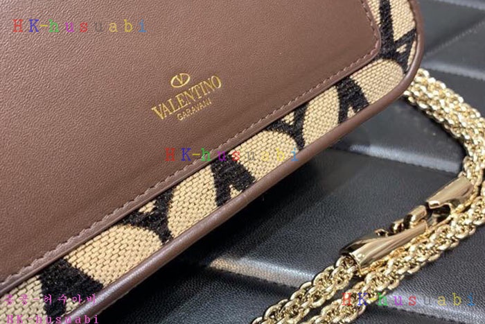 ★미러급★발렌티노 스몰 로코 TOILE ICONOGRAPHE 숄더백  WB0L97