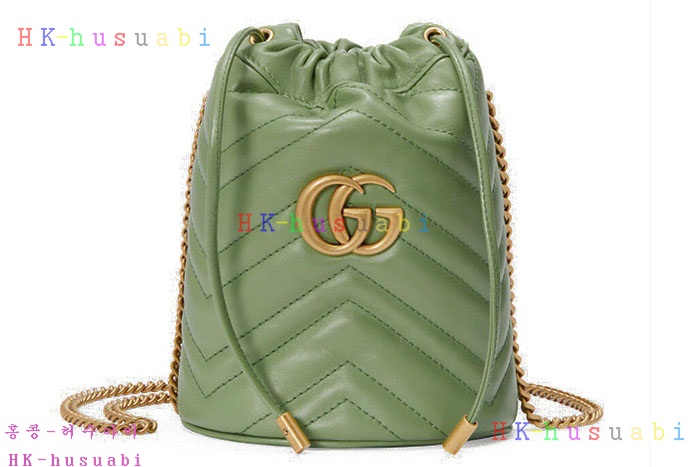 ★미러급★ 구찌 GG 마몽 미니 버킷백 ‎575163-5