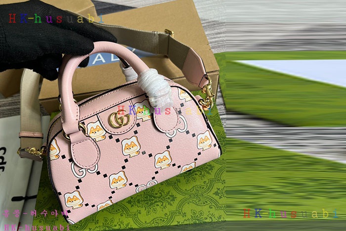 ★미러급★구찌 오피디아 GG 애니멀 프린트 미니백 724606