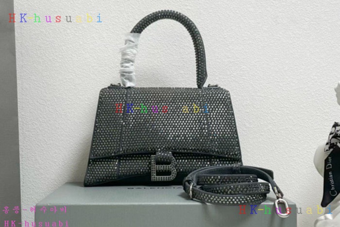 ★미러급★발렌시아가 아워글래스 핸드백 5928331-18