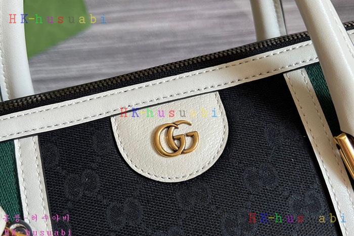 ★미러급★구찌 더블 G 캔버스 더플백 715671-5