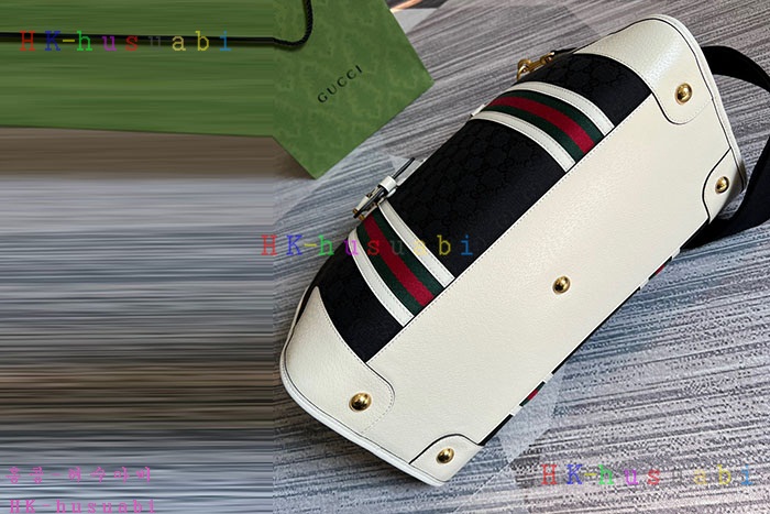 ★미러급★구찌 더블 G 캔버스 더플백 715671-5