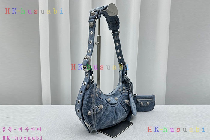 ★미러급★발렌시아가 데님 LE CAGOLE XS 숄더 6713092109
