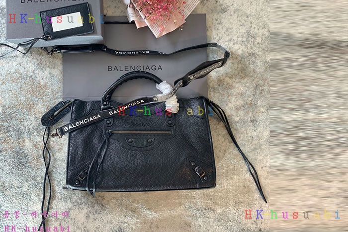 ★미러급★발렌시아가 시티 모터백 B 857002