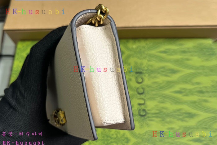 ★미러급★구찌 인터로킹 G 파이톤 보우 체인 지갑 746056-3