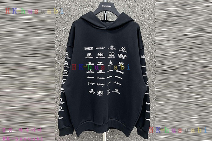 NEW 발렌시아가 후드티 신상 B 92504