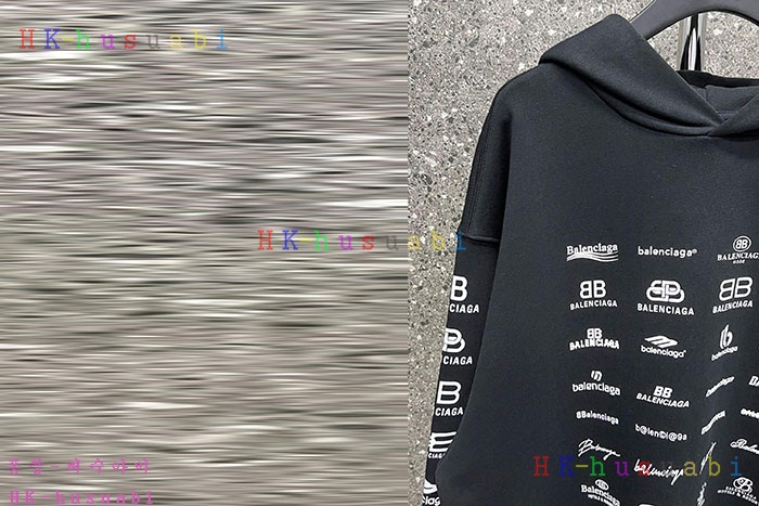 NEW 발렌시아가 후드티 신상 B 92504