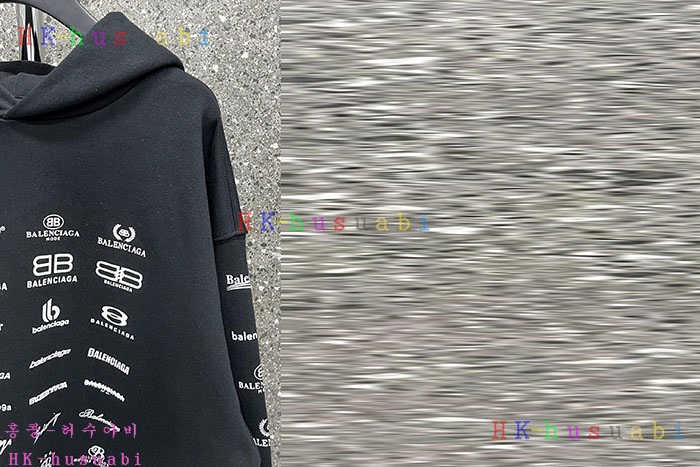 NEW 발렌시아가 후드티 신상 B 92504