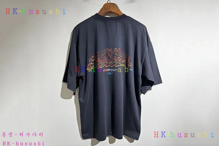 NEW 발렌시아가 반팔티 신상 B 6828001