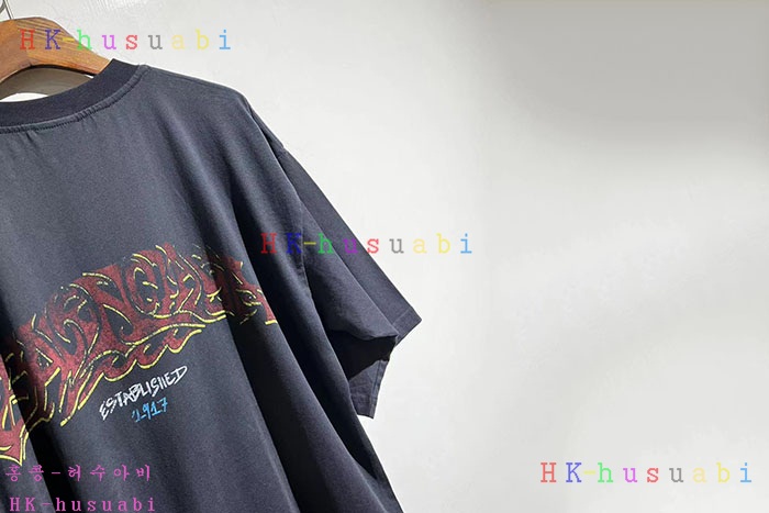 NEW 발렌시아가 반팔티 신상 B 6828001