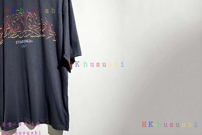 NEW 발렌시아가 반팔티 신상 B 6828001