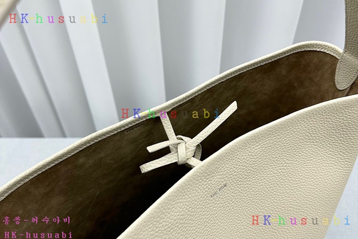 ★미러급★더로우 라지 N/S 파크 토트 레더 W1273L129IVPD