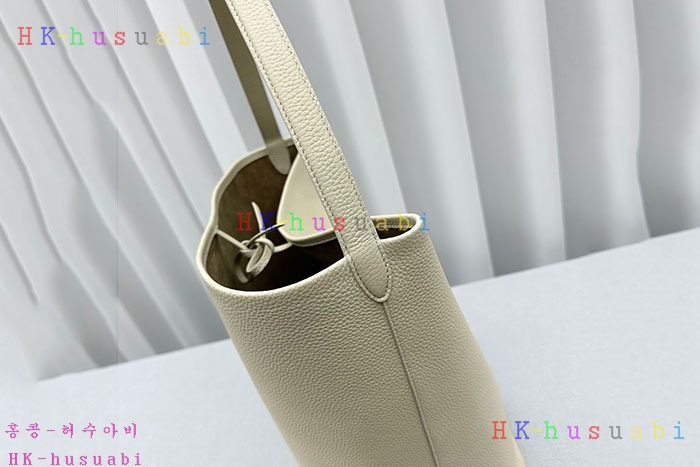 ★미러급★더로우 라지 N/S 파크 토트 레더 W1273L129IVPD