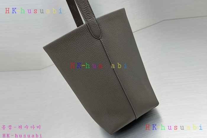 ★미러급★더로우 미디엄 N/S 파크 토트백 레더 W1313L129BLPL-2