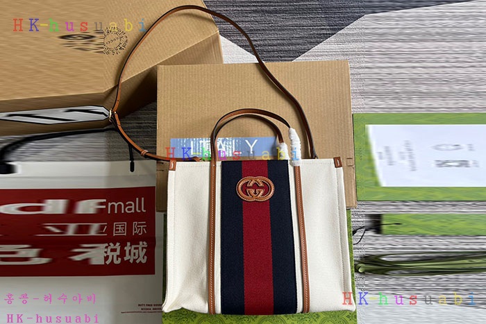 ★미러급★구찌 스몰 인터로킹 G 토트백 727728