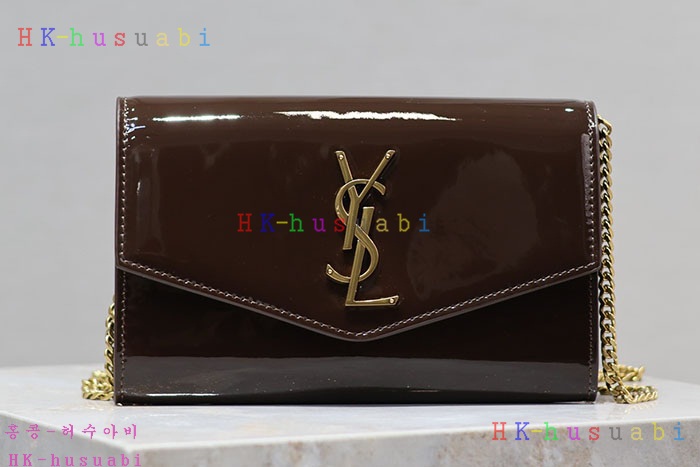 ★미러급★ 입생로랑 YSL 모노그램 미디엄 체인 숄더백 364021-2