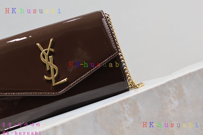 ★미러급★ 입생로랑 YSL 모노그램 미디엄 체인 숄더백 364021-2