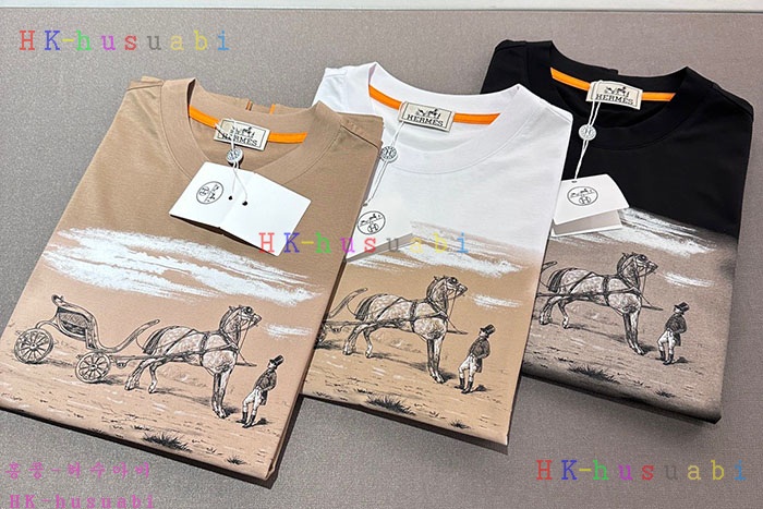 NEW 에르메스 반팔 신상 H 2887011