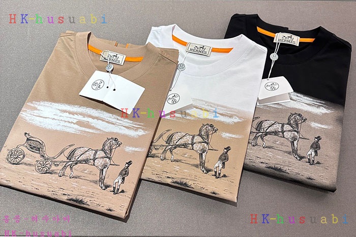 NEW 에르메스 반팔 신상 H 2887012