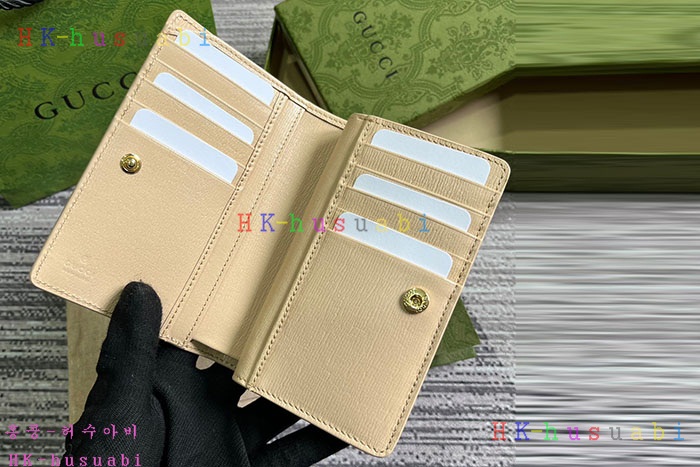 ★미러급★구찌 스크립트 중지갑 772640