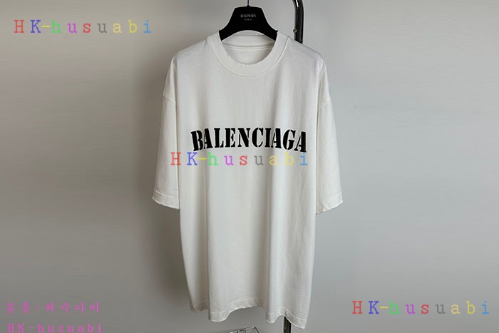 NEW 발렌시아가 반팔티 신상 B 7122206