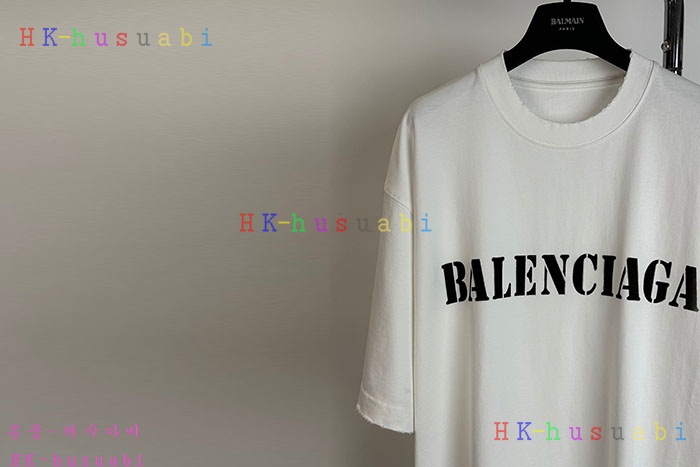 NEW 발렌시아가 반팔티 신상 B 7122206