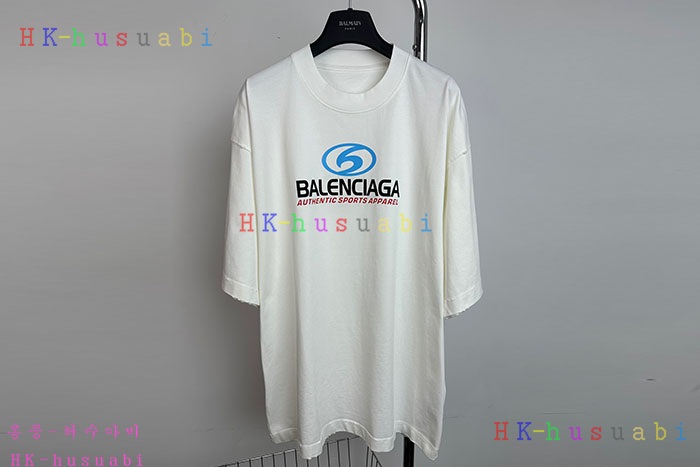 NEW 발렌시아가 반팔티 신상 B 7124406