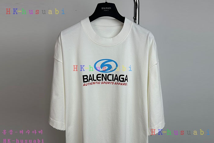 NEW 발렌시아가 반팔티 신상 B 7124406