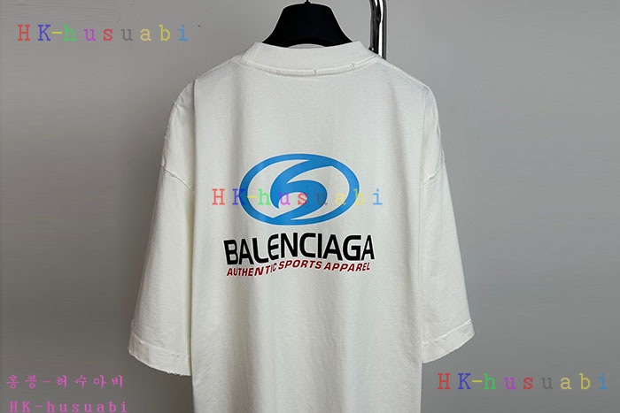 NEW 발렌시아가 반팔티 신상 B 7124406