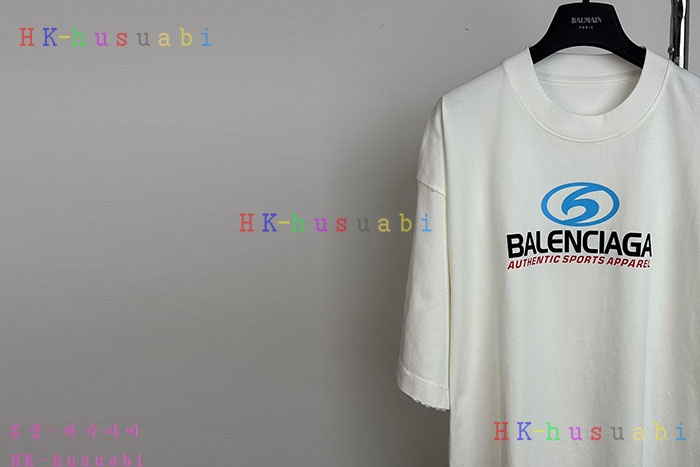 NEW 발렌시아가 반팔티 신상 B 7124406